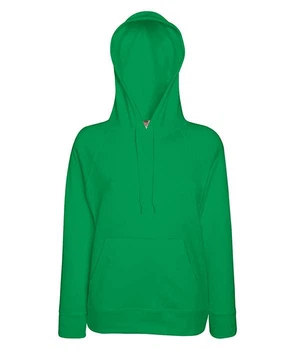 Толстовка жіноча Fruit of the Loom Lightweight hooded sweat lady-fit S Яскраво-зелений (062148047S)
