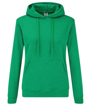 Толстовка женская Fruit of the Loom Classic hooded sweat XS Зеленый (0620380RXXS)