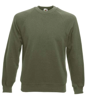Реглан чоловічий Fruit of the Loom Classic raglan sweat XL Оливковий (062216059XL)