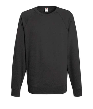 Світшот чоловічий Fruit of the Loom Lightweight raglan sweat XXL Світлий графіт (0621380GL2XL)