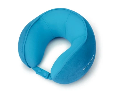 Дорожня подушка-круасан 56-30-043-75N блакитний