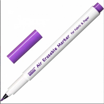 Маркер зникаючий Water Erasable для розмітки тканини Marvy Фіолетовий 1мм (752481423082)