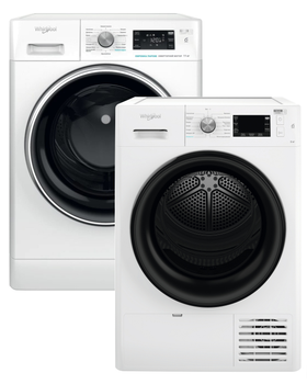 Стиральная машина Whirlpool FFB 11469 BCV UA + Сушильная машина FFT M22 9X2B UA