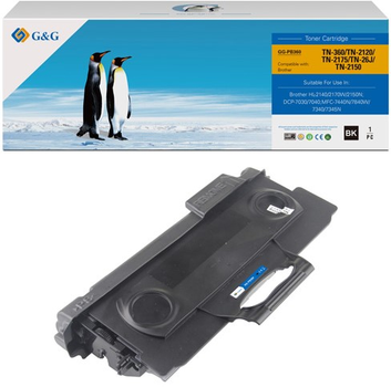 Toner G&G do Brother TN2120 Black (NT-PB360)