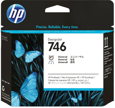 Głowica drukująca HP P2V25A 746 Czarna/Kolor (0190781037699)