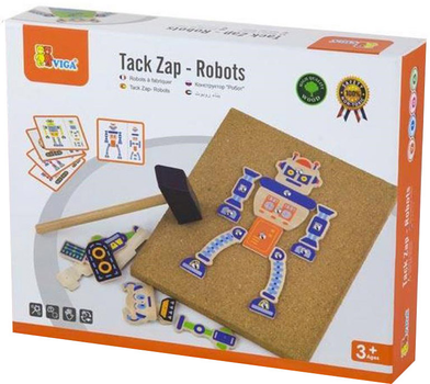 Zestaw kreatywny Viga Toys Robot (6934510503352)