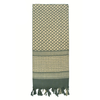 Арафатка тактична військова Шемаг, кефія Rothco Shemagh Tactical Desert Scarf Foliage/Green