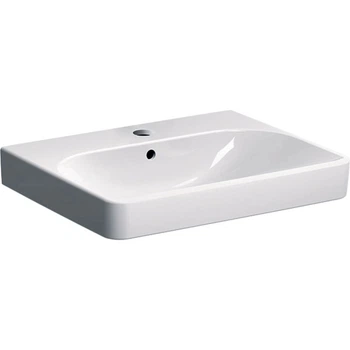 Умывальник подвесной Geberit Smyle Square 60х48, белый (500.229.01.1)