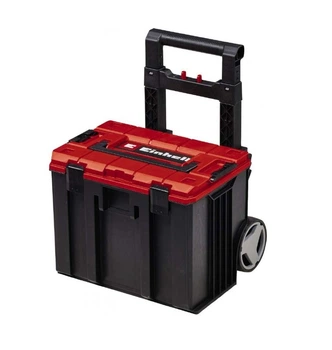 Einhell Ящик модульний для інструменту E-Case L, на колесиках, телескопічна ручка, 40.6х44.4х35.5см, пластик