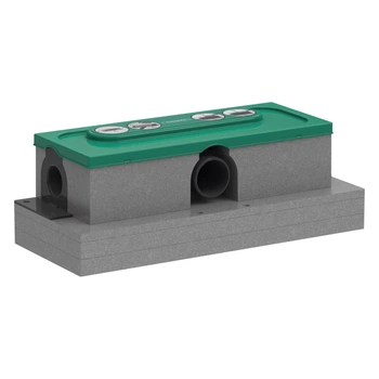 Скрытая часть для каналов HANSGROHE uBox universal 339мм серый 01001180