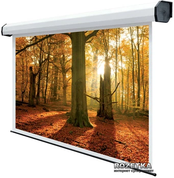 Sopar Electric Rubin моторизований настінний (1:1) 500 x 500 (5500) White Case