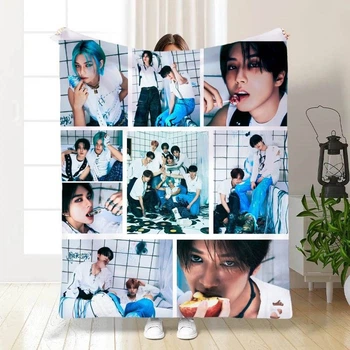 Плед 3D Stray Kids collage №2 3384_A 15807 160х200 см 4714961