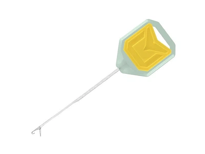 Голка для бойлів, флюро голка Fluo needle Delphin T-END GripXF LeadCORE 4554379