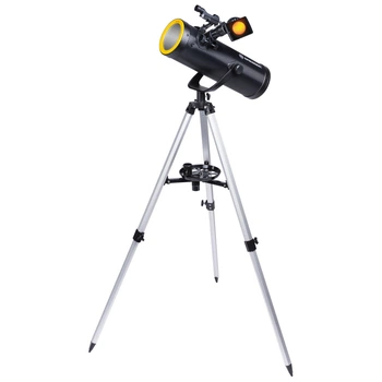 Телескоп Bresser Solarix 114/500 AZ Carbon с солнечным фильтром и адаптером для смартфона 4614505 4253787