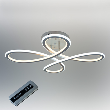 Потолочная LED люстра, светильник светодиодный Sunlight белый 096 YT 3257871