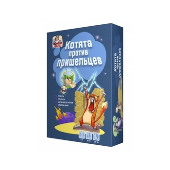 Настольная игра Коты против Пришельцев Bombat, 800385