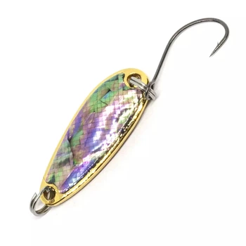 Блесна колеблющаяся Daiwa Crusader Gekiatsu 28mm 4g #14 Black Shell G / (2206732 / 7411242) 4447988