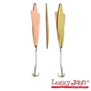 Блешня зимова Lucky John WING (трійник-ланцюжок) 5.5г. 50мм (102-3-GC) 4436294