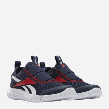 Buty sportowe chłopięce do biegania Reebok Rush Runner Slip-on 100202254 31.5 (13.5UK) Ciemnogranatowe (1200143760864)