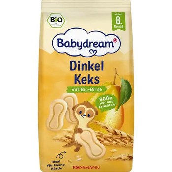 Babydream органічне грушеве печиво 125 гр (1рік+)