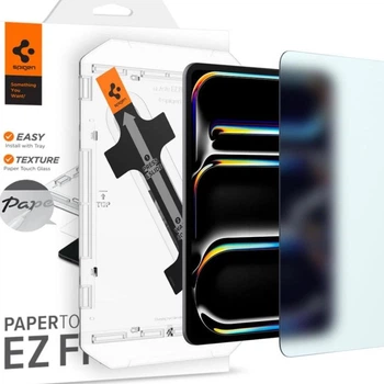 Защитное стекло Spigen Paper Touch EZ Fit для iPad Pro 11'' (2024/2025) Matte Clear (AGL07789)