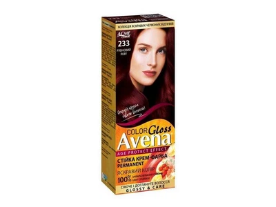 Крем-фарба AVENA Gloss Color 233 Рубіновий