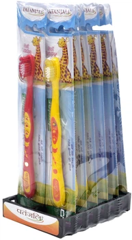 Упаковка зубних щіток Patanjali Ayurved Junior 12 шт (8904109401190_12)