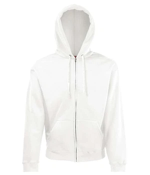 Кофта мужская Fruit of the Loom Cl. hooded sweat jacket XL Белый (062062030XL)