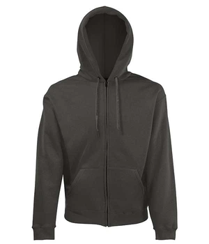Кофта мужская Fruit of the Loom Cl. hooded sweat jacket XL Светлый графит (0620620GLXL)