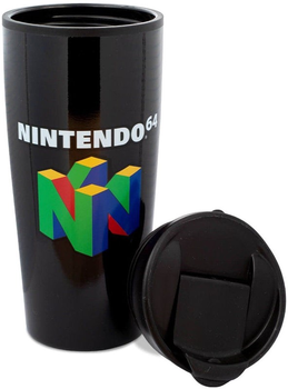 Кружка термос металева Nintendo N64 (5050574253659)