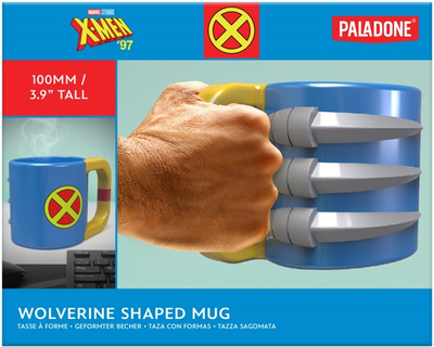 Кружка 3D Paladone Марвел X-Men Вульверин 550 мл (5056577732054)