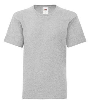 Футболка Fruit of the loom Kids Iconic T 128 см Сіро-ліловий (61-023-0)
