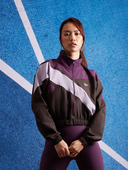 Спортивна кофта жіноча Reebok Cl Fr Track Top 100206054 L Чорна (1200143860571)