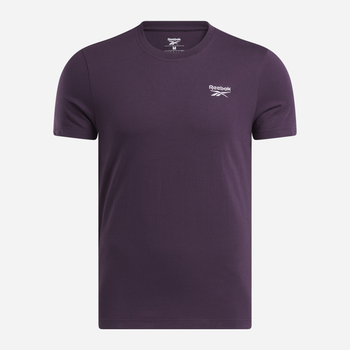 Футболка бавовняна чоловіча Reebok Identity Small Logo Tee 100206078 S Сливова (1200143880005)