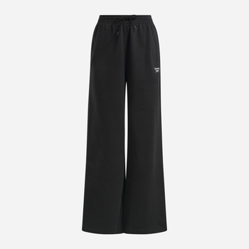 Спортивні штани жіночі Reebok Identity Sl Flc Wide Leg 100208504 2XS Чорні (1200143737088)