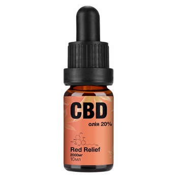 CBD Олія Red Relief 20% 10 ml