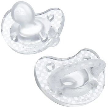 Пустушка силіконова Chicco PhysioForma Crystal 2-6 місяців 2 шт (73088.31)
