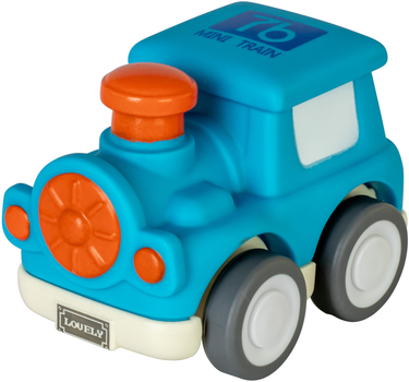 Игрушка Baby Team Мини-транспорт Синий паровозик (8604_синій паровозик)