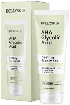 Маска для обличчя Hollyskin Glycolic AHA Acid Face Mask 100 мл (4823109700321)