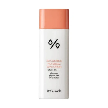 Себорегулюючий сонцезахисний лосьйон 5-альфа контроль SPF 50 Dr.Ceuracle 5α Control No Sebum Sun Lotion, 50 мл (8806133613658)