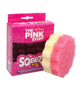 Губка для чищення The Pink Stuff Sqeezy DUAL