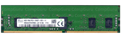 Серверна оперативна пам'ять Hynix DDR4 4GB 2400MHz RDIMM 1Rx8 PC4-2400T (HMA451R7AFR8N-UH)