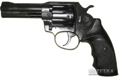 Револьвер Alfa мод 440 4" (вороненный, пластик) (14310010)