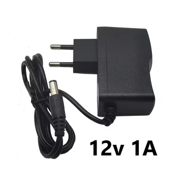 Блок питания 12 вольт 1 ампер адаптер постоянного тока DC 2.1x5.5mm