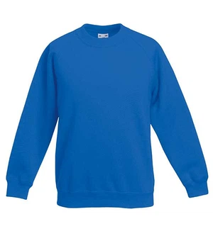 Реглан Fruit of the loom Classic raglan sweat Kids 152 см Синій (62-039-0)