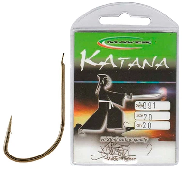 Крючок Maver Katana 1091A №18 20 шт/уп (13003165)