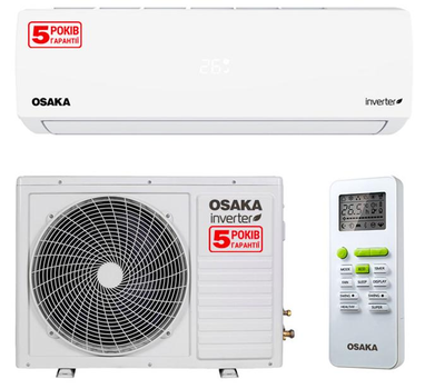 Кондиціонер Osaka Elite inverte Білий 290х830х525 мм
