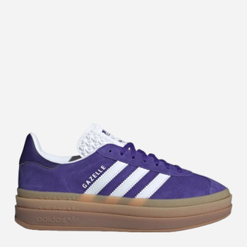 Жіночі кеди низькі adidas Originals Gazelle Bold W IE0419 38 (5UK) Фіолетові (4066765952592)