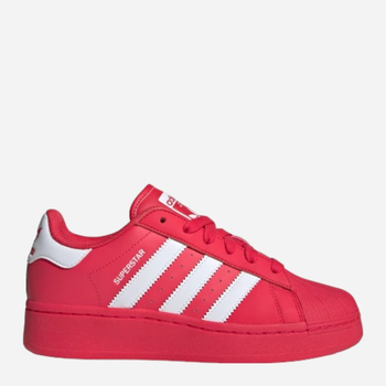 Trampki damskie na platformie adidas Originals Superstar XLG W IE2986 36.5 (4UK) Czerwone (4066765358202)