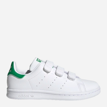 Tenisówki chłopięce na rzepy adidas Originals Stan Smith CF C FX7534 32 (13.5KUK) Białe (4064037458247)